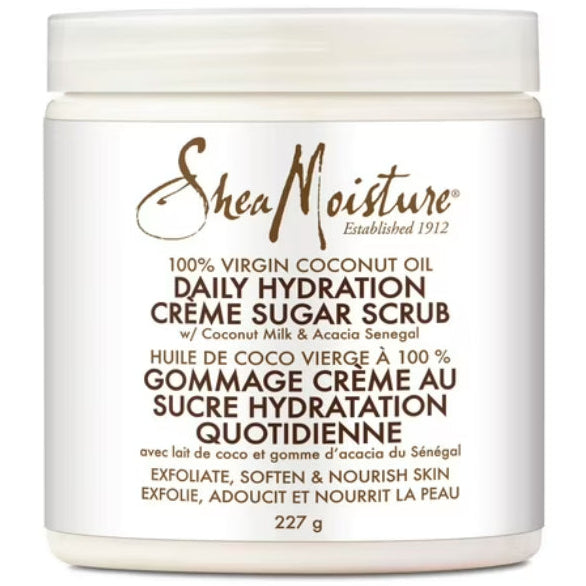 Shea Moisture Virgin Coconut Oil Cream Sugar Rub - Case of 12