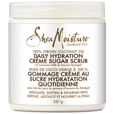 Shea Moisture Virgin Coconut Oil Cream Sugar Rub - Case of 12