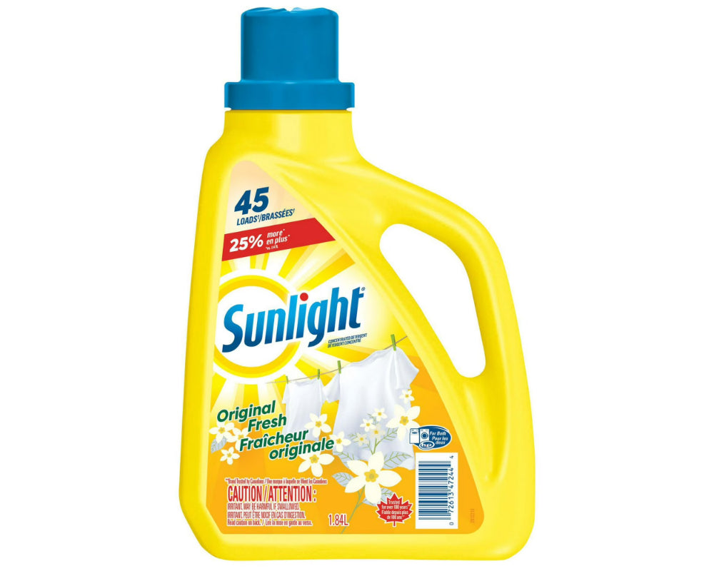 Sunlight Liquid Laundry Detergent 1.84L