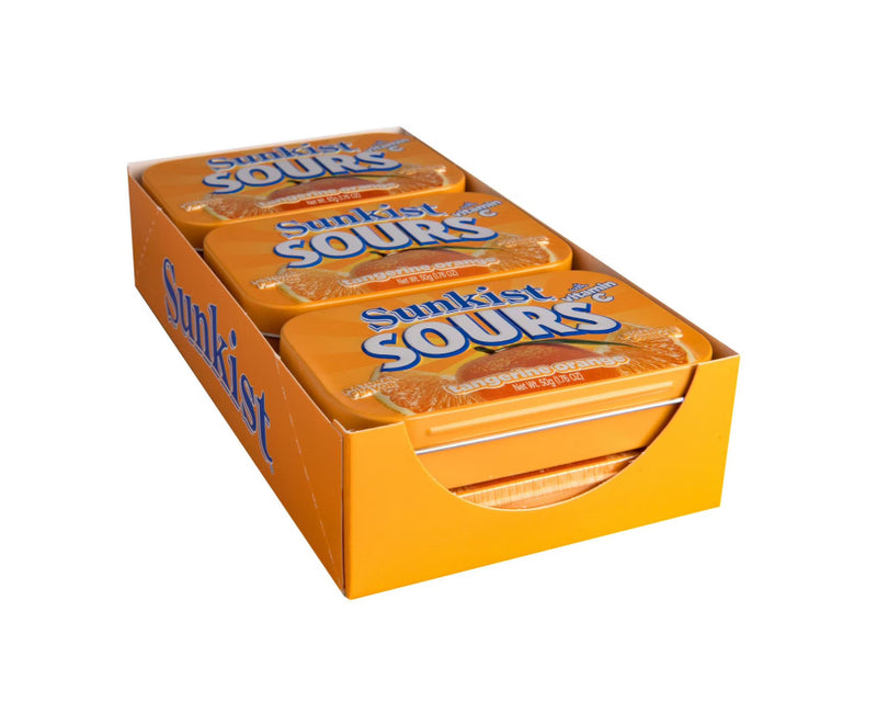 Sunkist Sours Orange 50g - 6ct