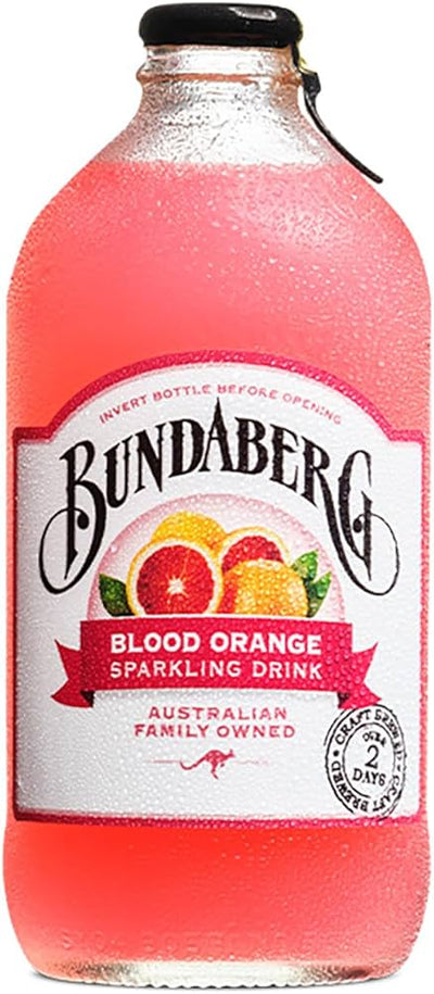 Bundaberg Blood Orange Sparkling Drink 375ml - 12 Pack