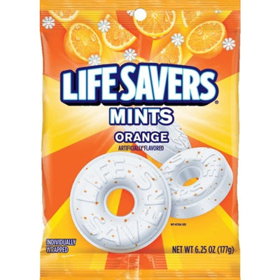 Lifesavers Orange Mints Bag (Case of 12)