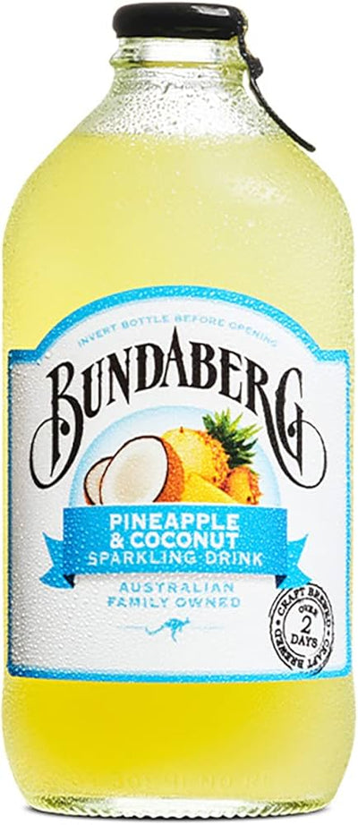 Bundaberg Pineapple & Coconut Sparkling Drink 375ml - 12 Pack