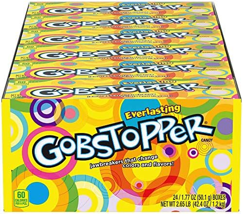 Everlasting Gobstoppers Candy 50.1g - 24ct