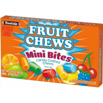 Tootsie Fruit Chews Mini Bites - Case of 12