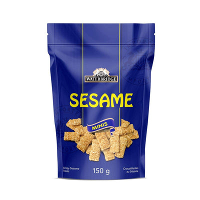 Waterbridge Sesame Treats Minis 150g (Case of 15)