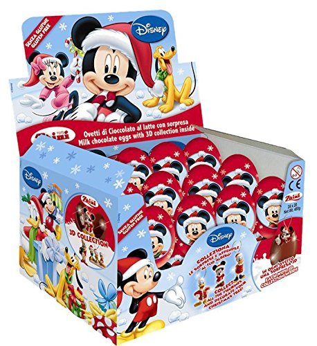 Zaini Disney Mickey Mouse Chocolate Egg Exmas 20g - 24Ct