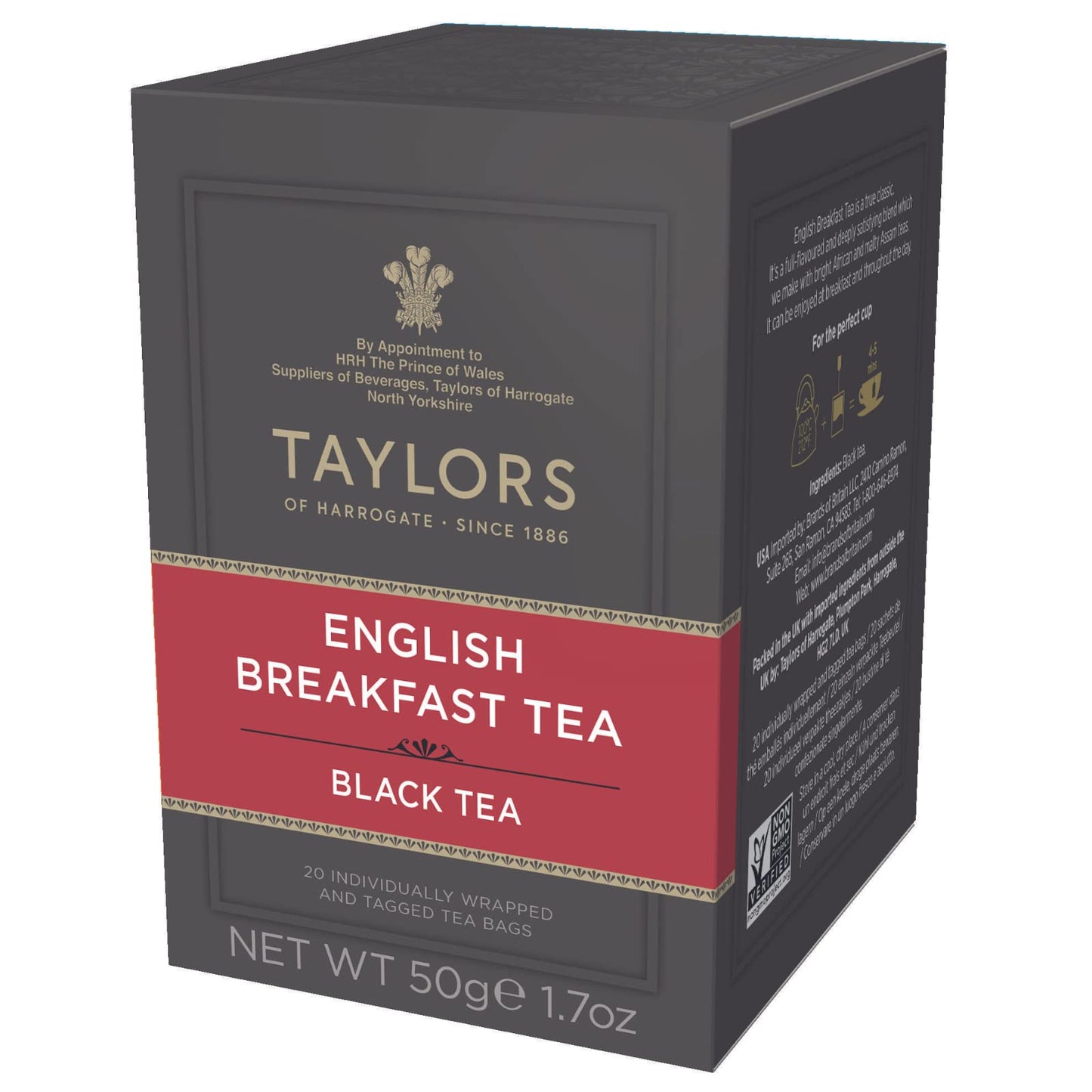 Taylors English Breakfast Tea - 20ct