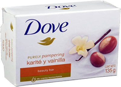 Dove Beauty Soap Purely Pampering Shea & Vanilla Bar 135g - Case of 48