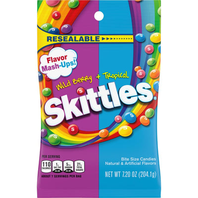 Skittles Wild Berry + Tropical Peg Bag (Case of 12)