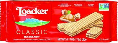 Loacker Hazelnut Crispy Wafers 175g - Case of 18