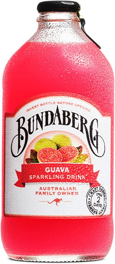 Bundaberg Guava Sparkling Drink 375ml - 12 Pack