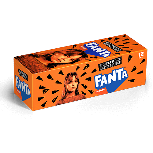 Fanta Beetlejuice Orange x Astrid 355ml - Case of 12 (Limited)