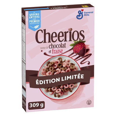 Cheerios Chocolate Strawberry Cereal 309g - Case of 12