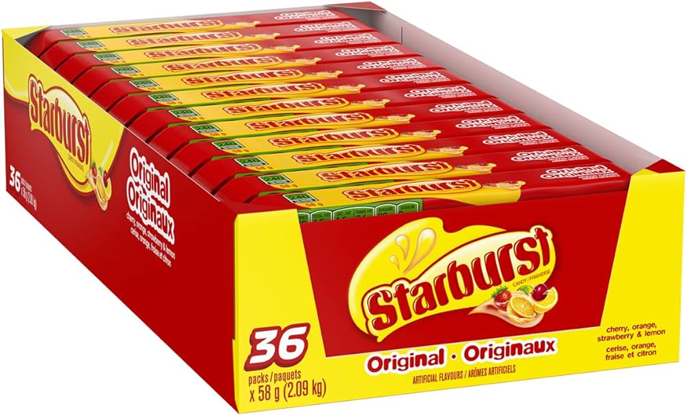 Starburst Original Candy 58.7g - 36ct