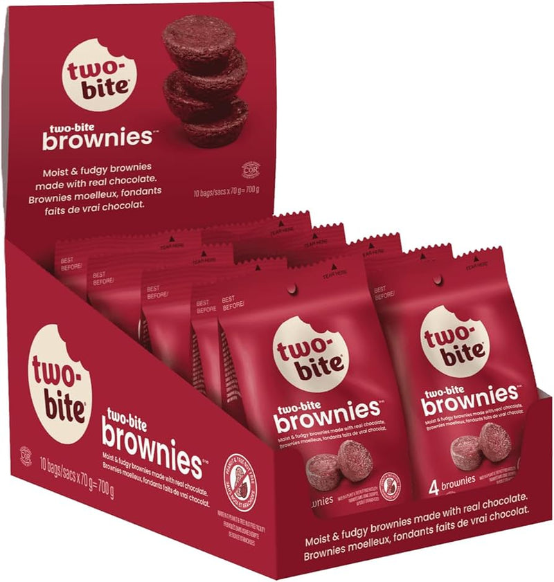 Two-Bite Brownies 70g - 10ct