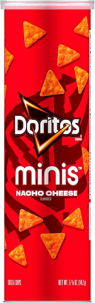 Doritos Minis Nacho Cheese Chips 145g - Case of 12