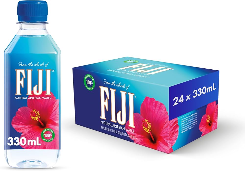 FIJI Natural Spring Water 330ml - 24 Pack