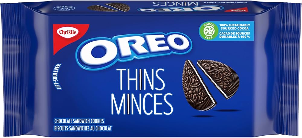 Oreo Thins Cookies 261g - Case of 12