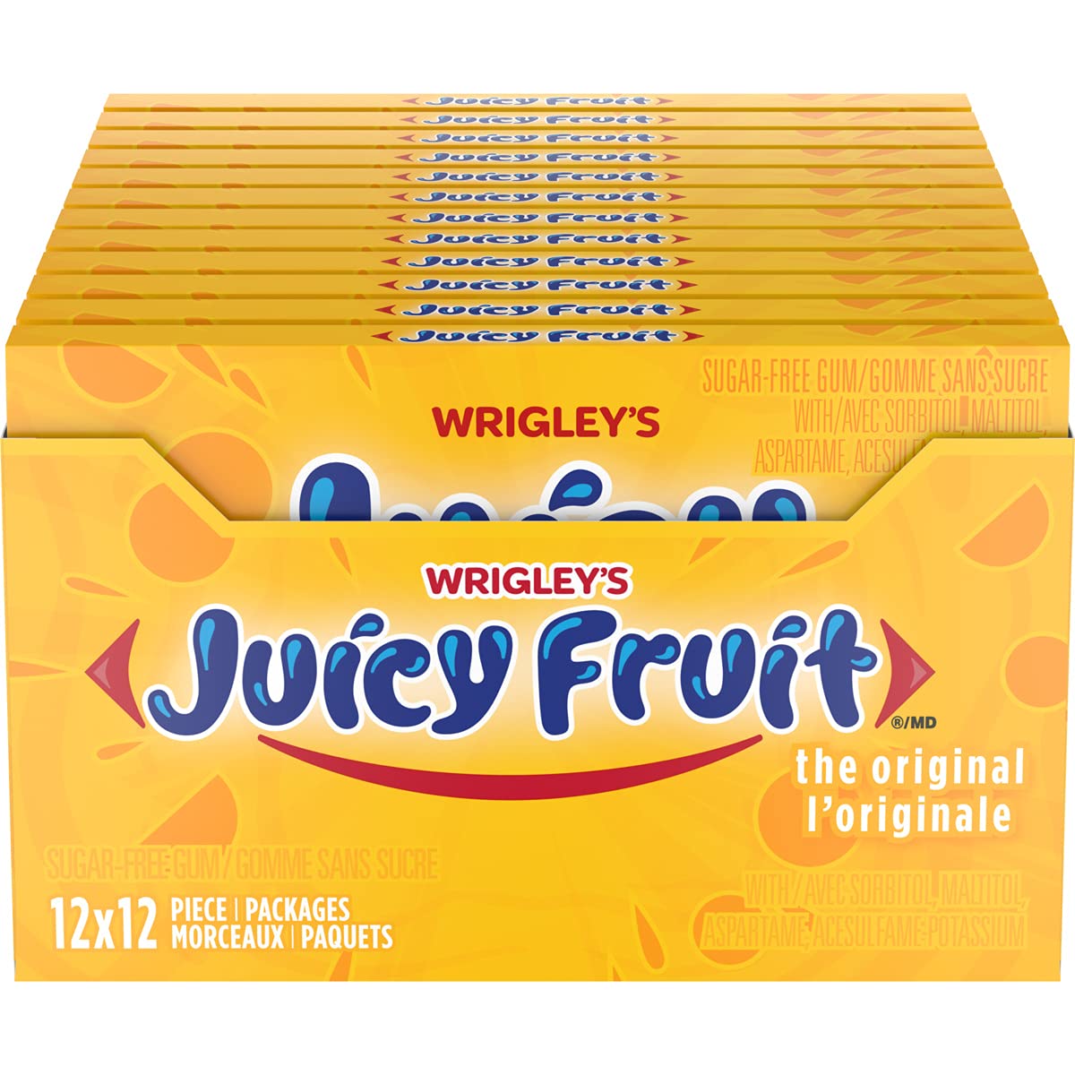 Wrigley's Juicy Fruit Original Gum - 12ct