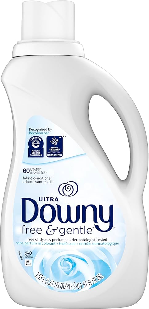 Downy Ultra Fabric Conditioner 60 Loads Free & Gentle 1.53L