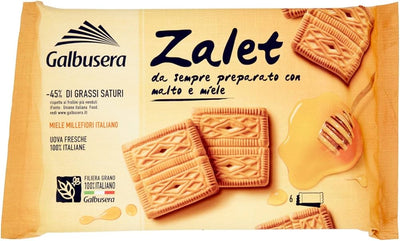 Galbusera Zalet Malt & Honey Biscuits - Europe