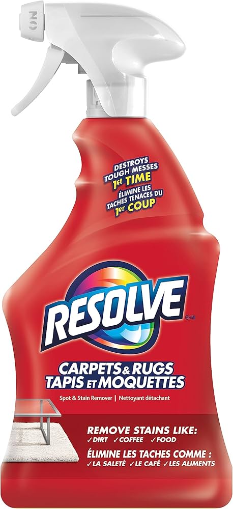 Resolve Carpets & Rugs Stain Remover 650Ml