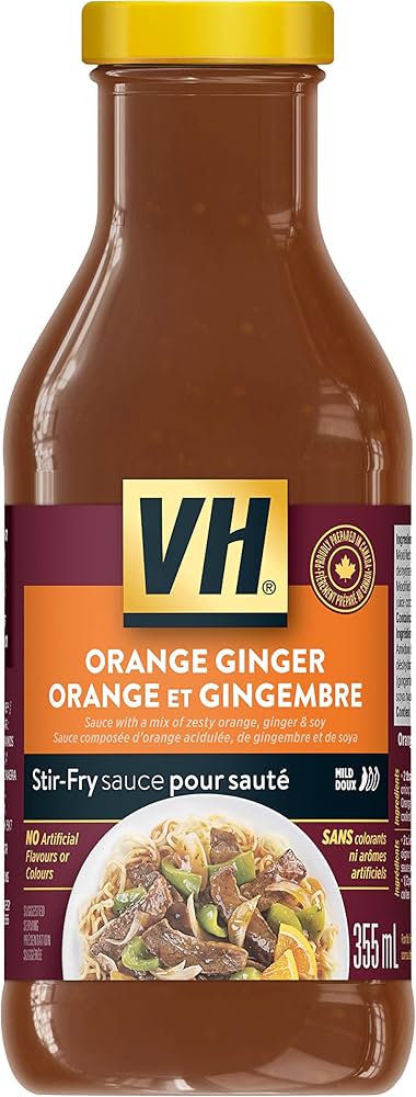 VH Orange Ginger Sauce 355ml - Case of 12