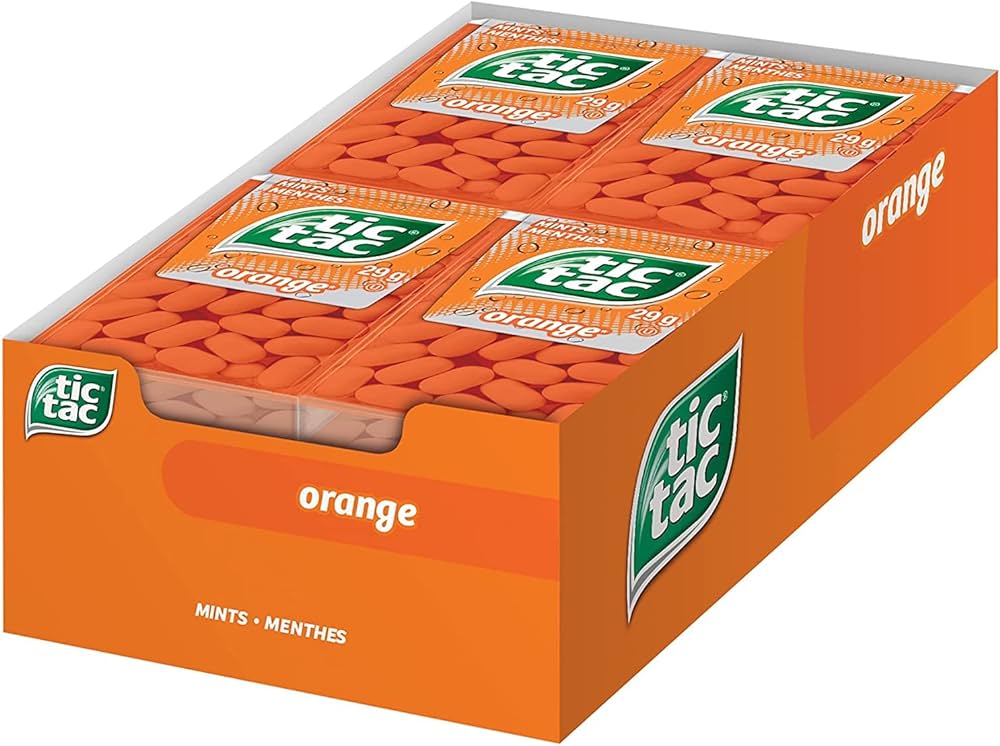 Tic tac Orange (Case of 12)