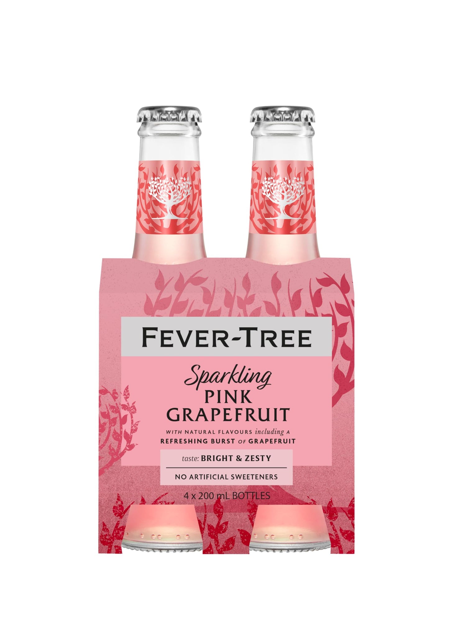 Fever-Tree Sparkling Pink Grapefruit 200ml - 4 Pack