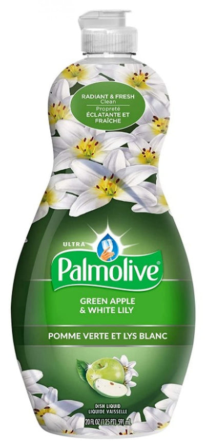 Palmolive Ultra Dish Soap Grn Apple/Lily 591Ml