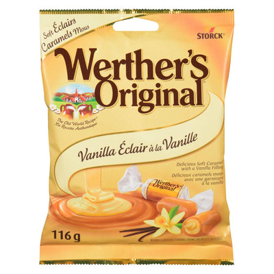 Werther's Original Vanilla Eclair 116g (Case of 12)