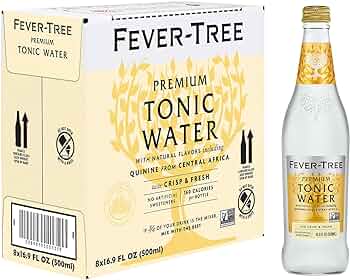 Fever-Tree Tonic Water Bottles 500ml - 8 Pack