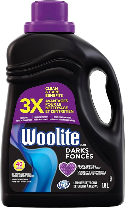 Woolite Laundry Detergent Darks 1.8L - Case of 4