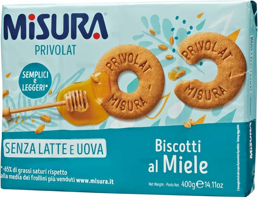 Misura Privolat Biscuits with Honey 400g - Europe