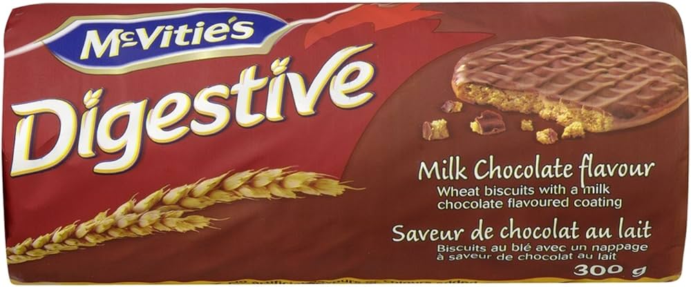 McVitie’s Digestives Milk Chocolate Biscuits - Case of 12