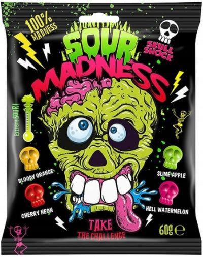 Sour Madness 60g - Case of 10 - EU