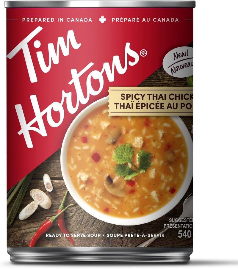 Tim Hortons Spicy Thai Chicken 540ml - Case of 12