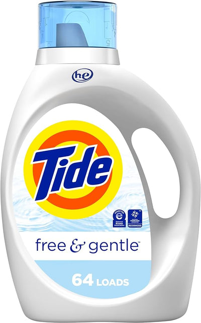 Tide Liquid Free And Gentle Detergent 1.09L