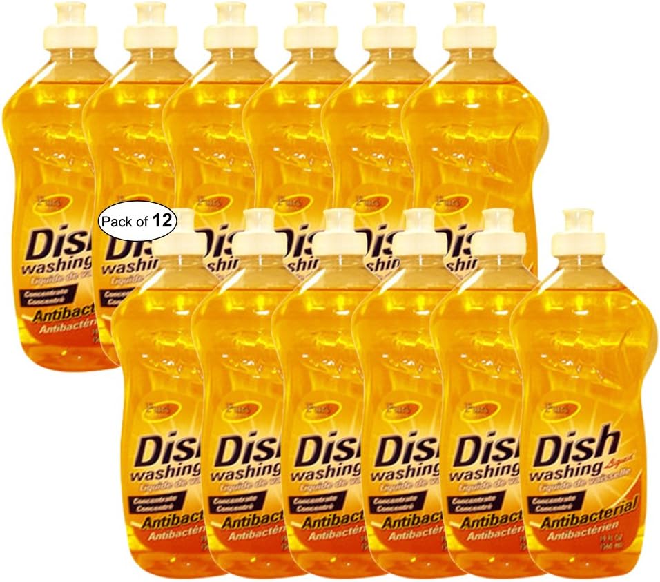 Pure Dish Washing Liquid Antibacterial 650Ml - Case of 12