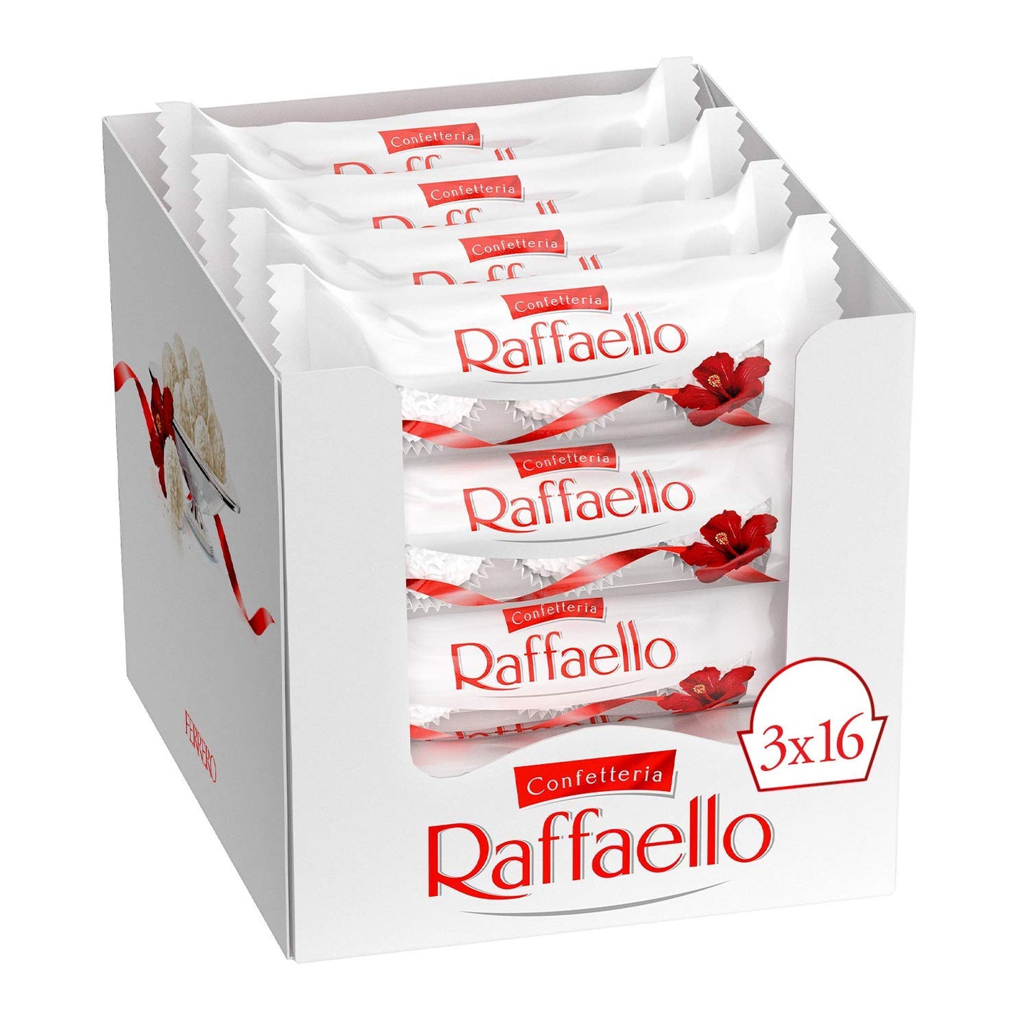 Raffaello Coconut Almond 3 Pieces - 16ct