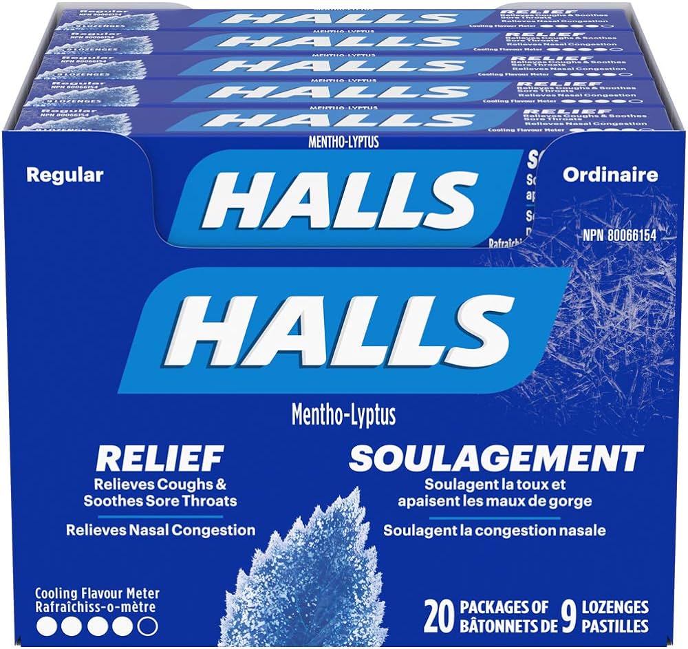 Halls Relief Regular Flavor - 20ct