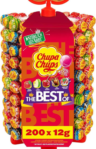 Chupa Chups The Best of Lollipops - 200 Units