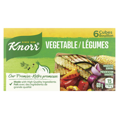 Knorr Vegetable Stock Cubes 6pcs - Case of 24