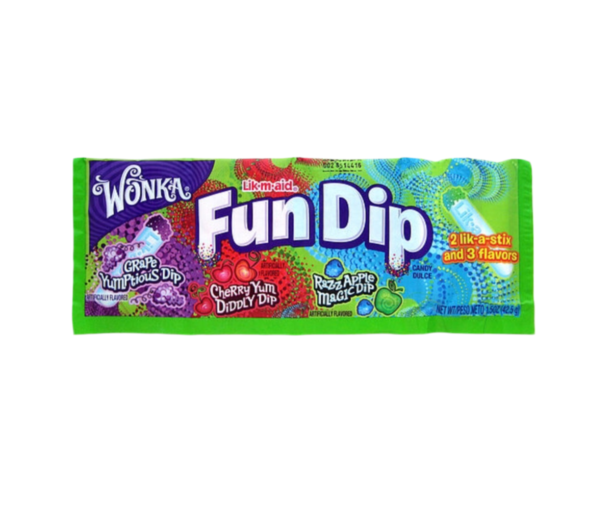 Lik M Aid Fun Dip Candy 39.6g (Case of 24)