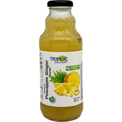 Tropical Delight Pineapple Ginger 473ml (12 pack)