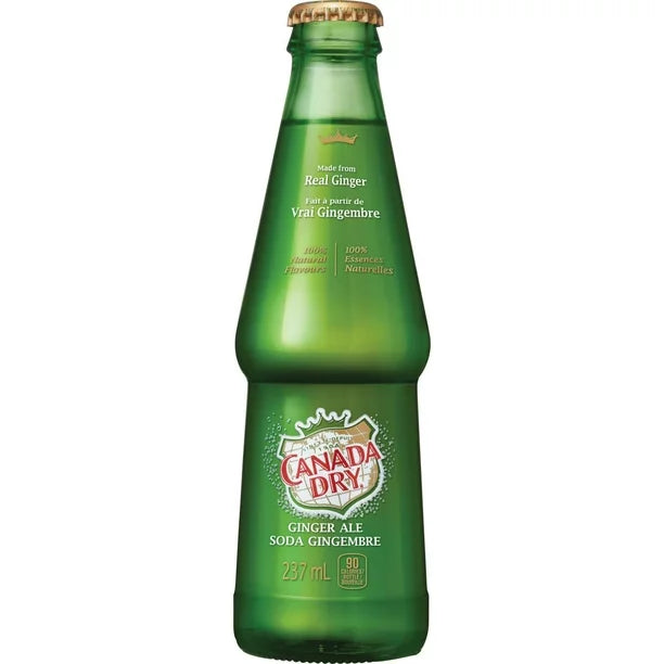 Canada Dry Glass 237ml - 6ct