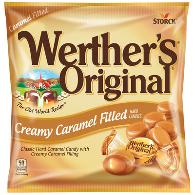 Werther's Original Creamy Caramel Filled Hard Candies 135g (Case of 12)