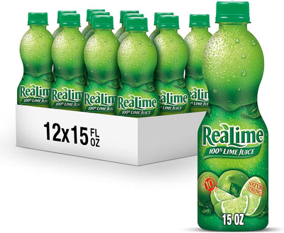 Realemon Lime Juice 440ml - Case of 12