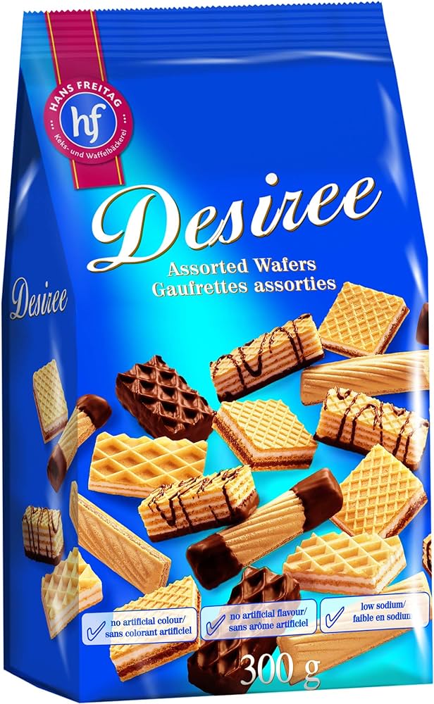 HF Desiree Assorted Wafers 300g (Case of 10)